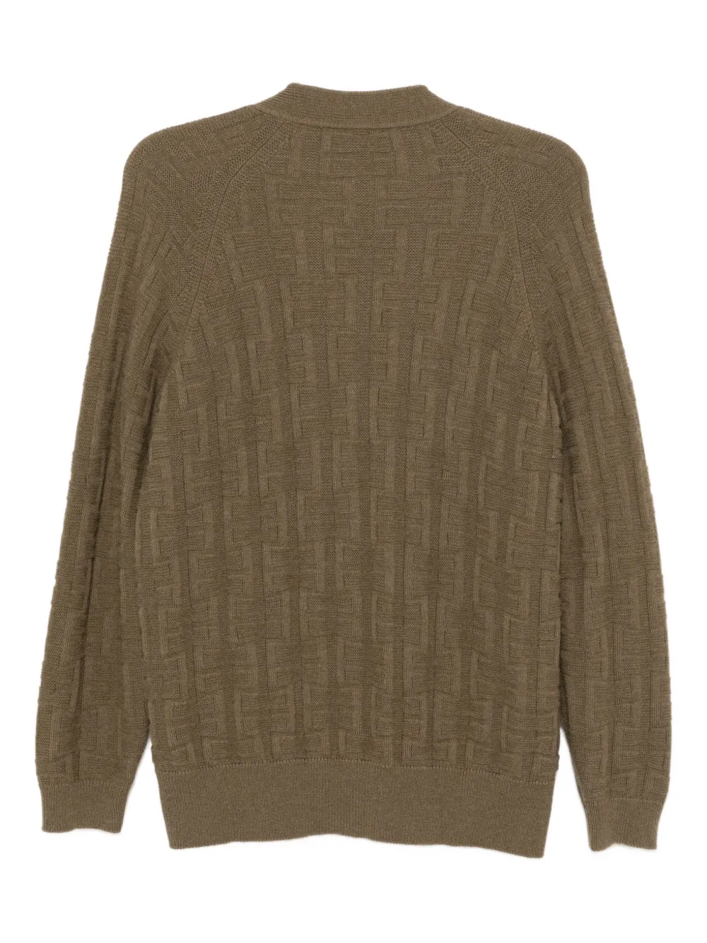 Pre-owned Hermes 2010s Cardigan In Brown