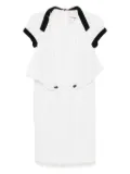 CHANEL Pre-Owned 2011 tweed dress - White