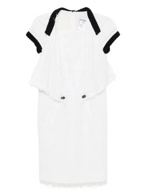CHANEL Pre-Owned فستان تويد 2011