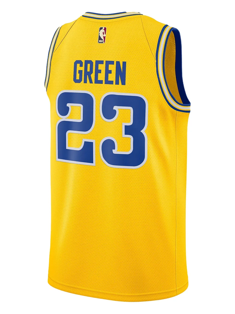 Nike NBA GSW Hardwood Classics jersey Geel