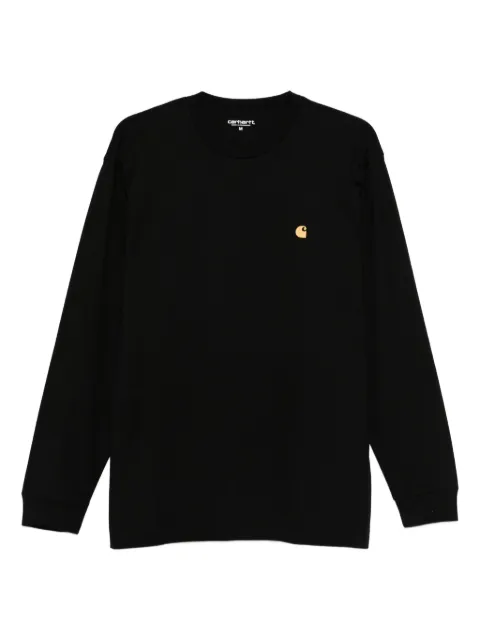 Carhartt WIP logo-embroidered long-sleeve T-shirt