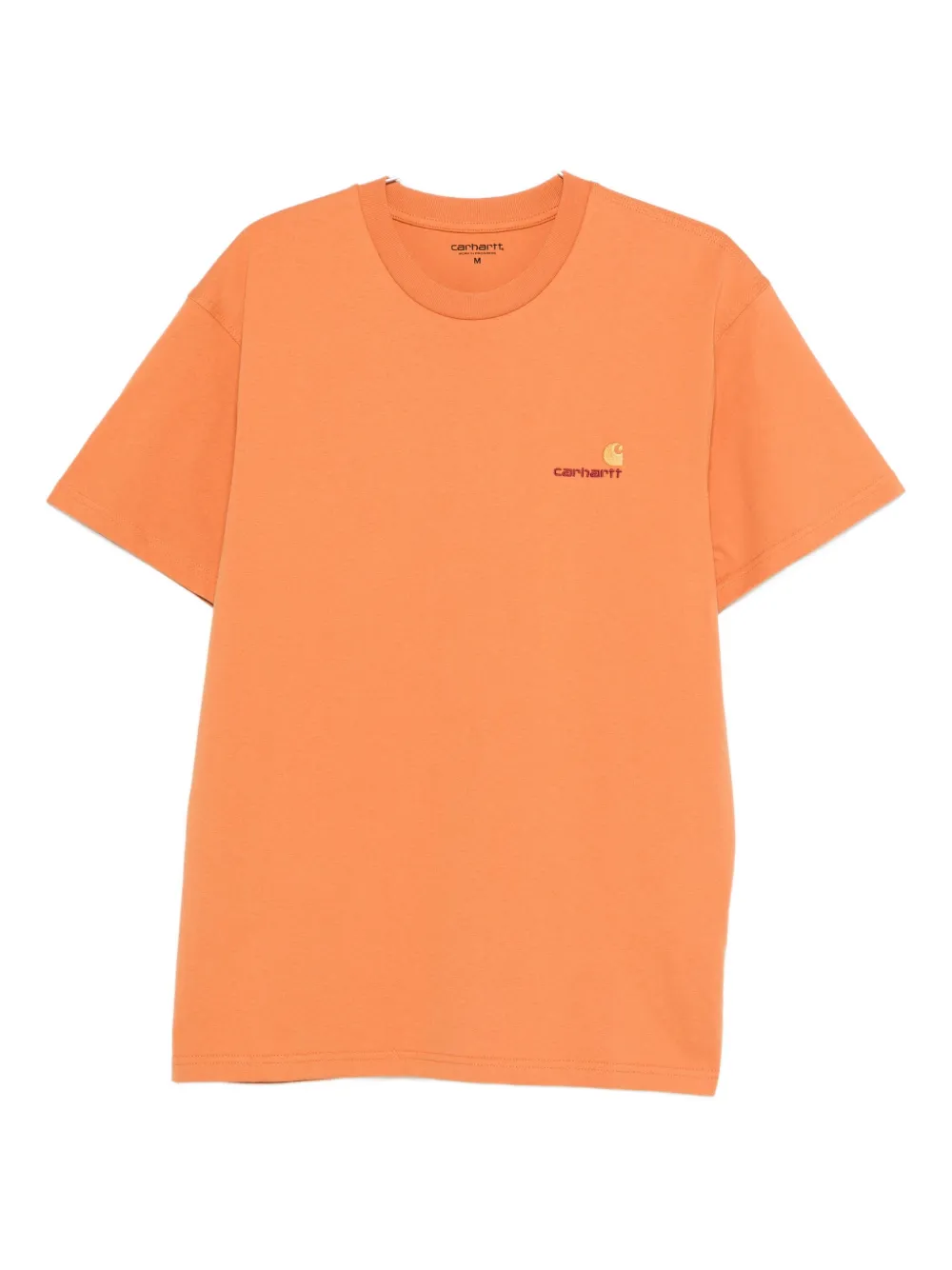 Carhartt WIP T-shirt met geborduurd logo Oranje