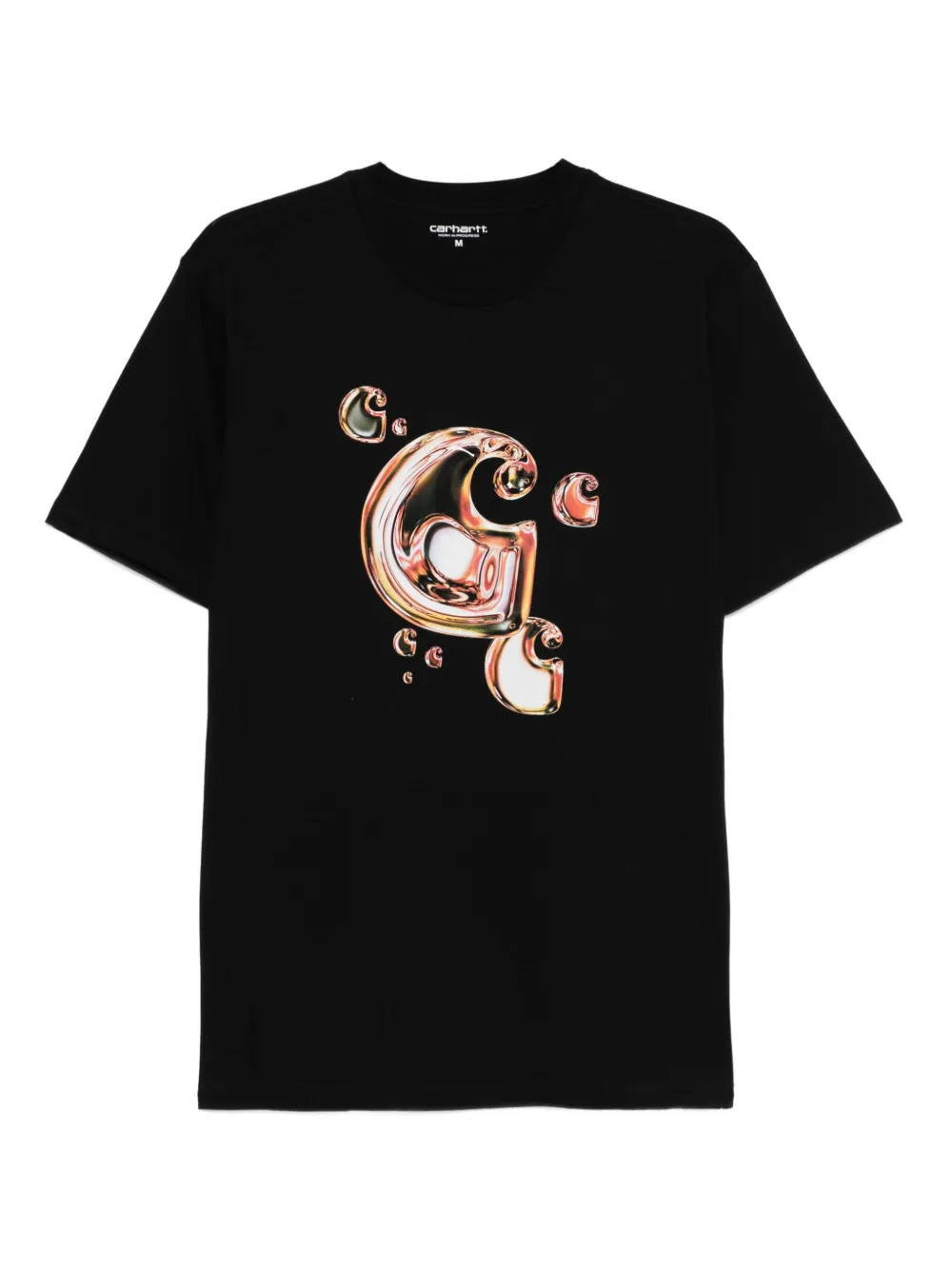 Carhartt WIP T-shirt met print Zwart