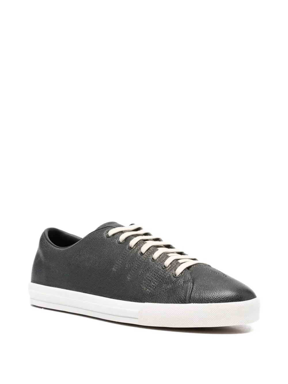 Prada Leren sneakers Zwart