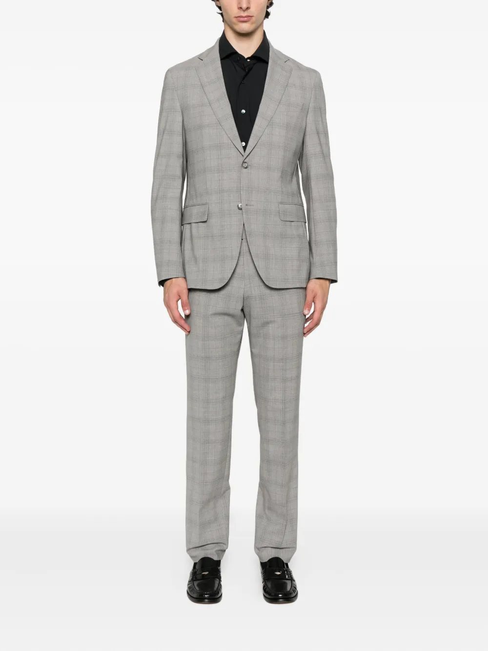 Barba long-sleeve shirt Zwart