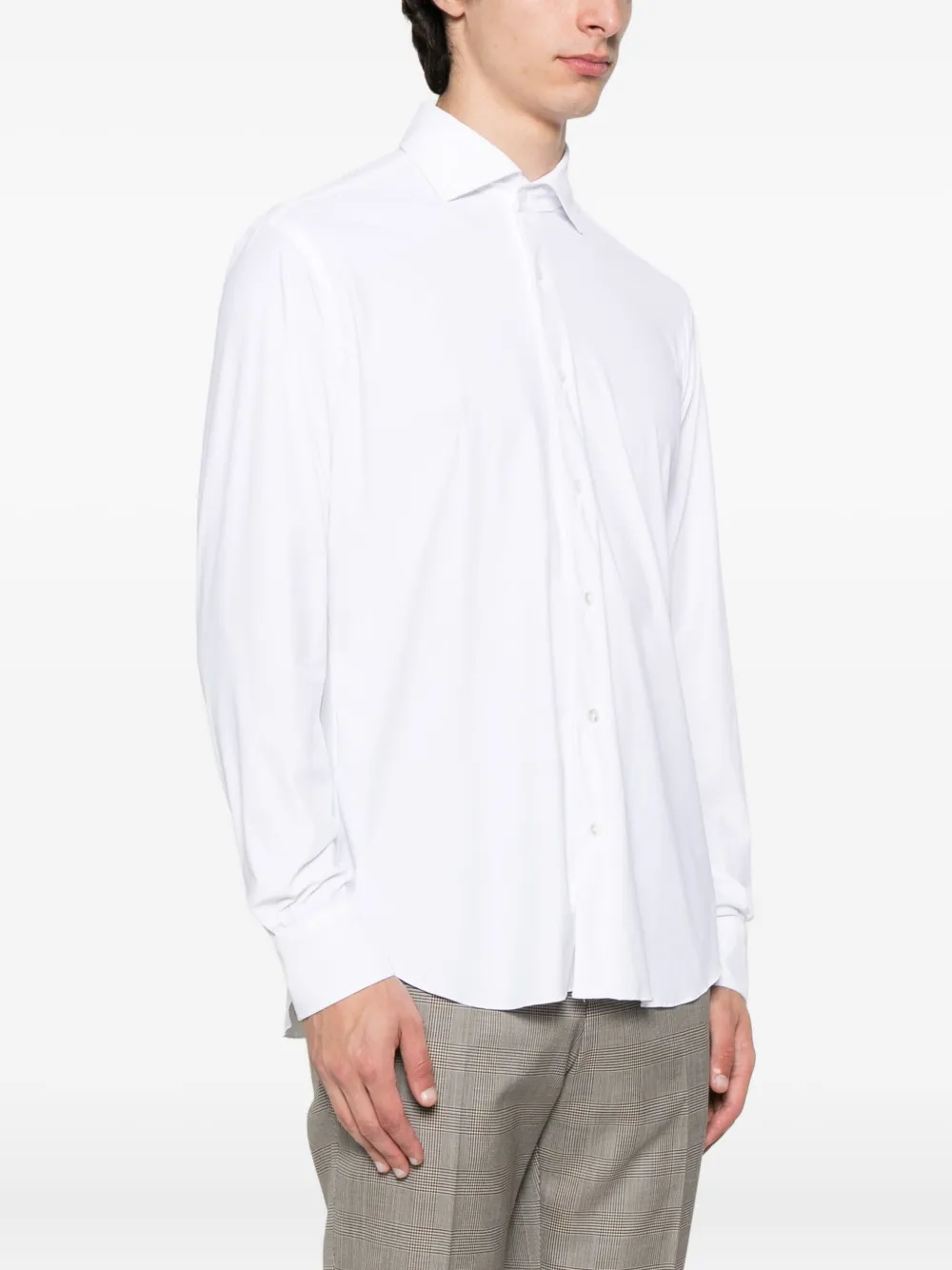 Barba Button-up overhemd Wit