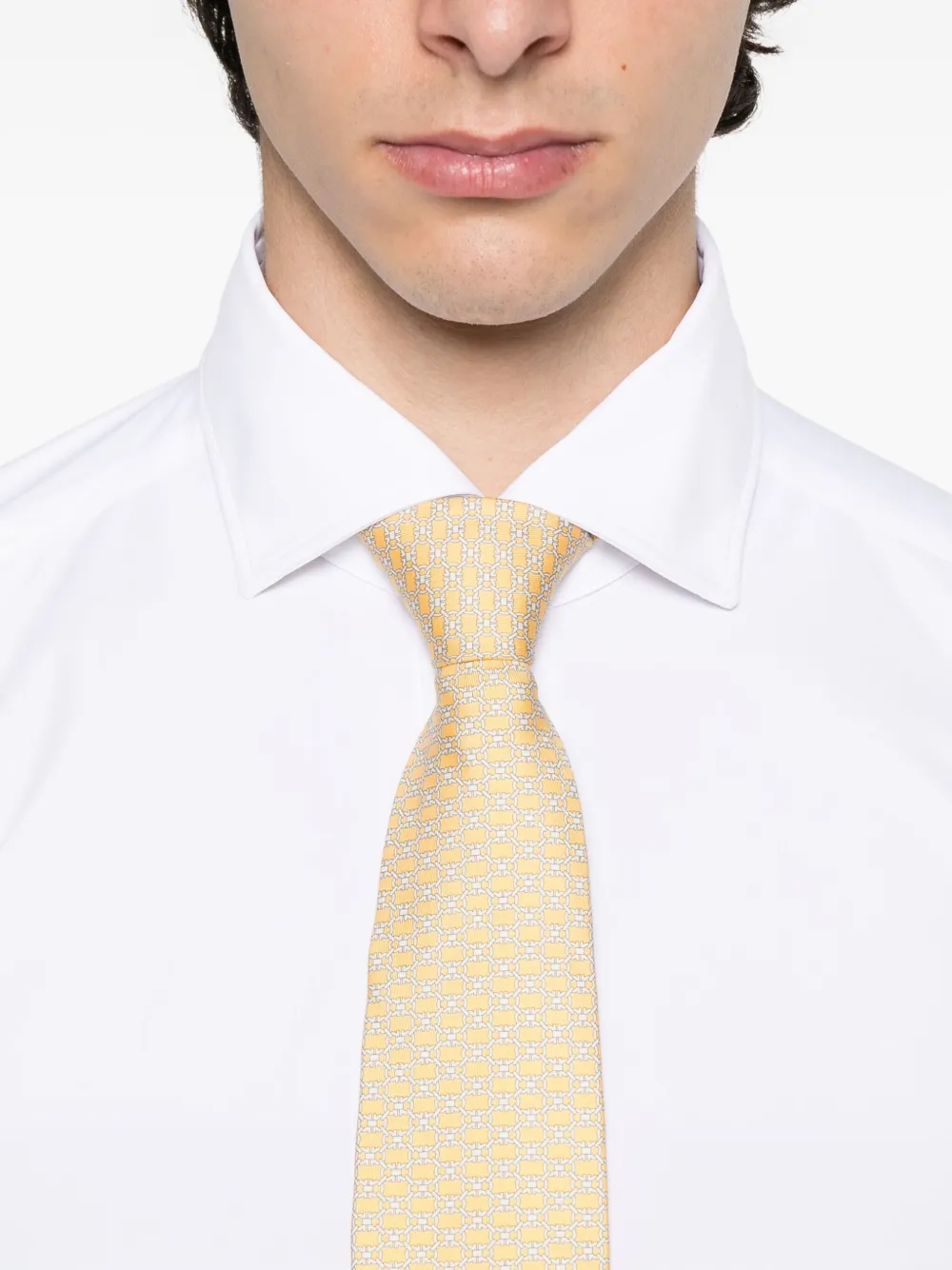 Barba Button-up overhemd Wit