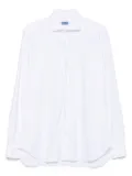Barba long-sleeve button-up shirt - White