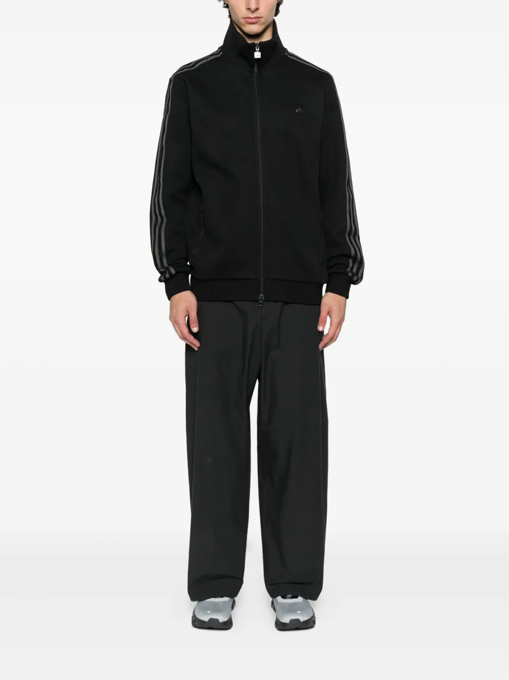 adidas Premium 3-Stripes track top Zwart