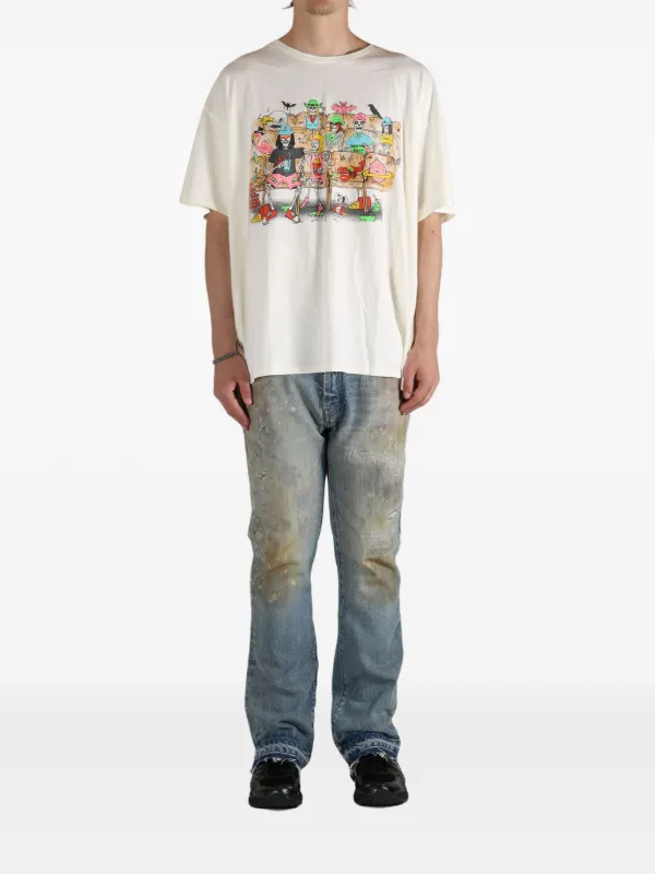 GALLERY DEPT. Skeleton Beach Theatre T-shirt | White | FARFETCH