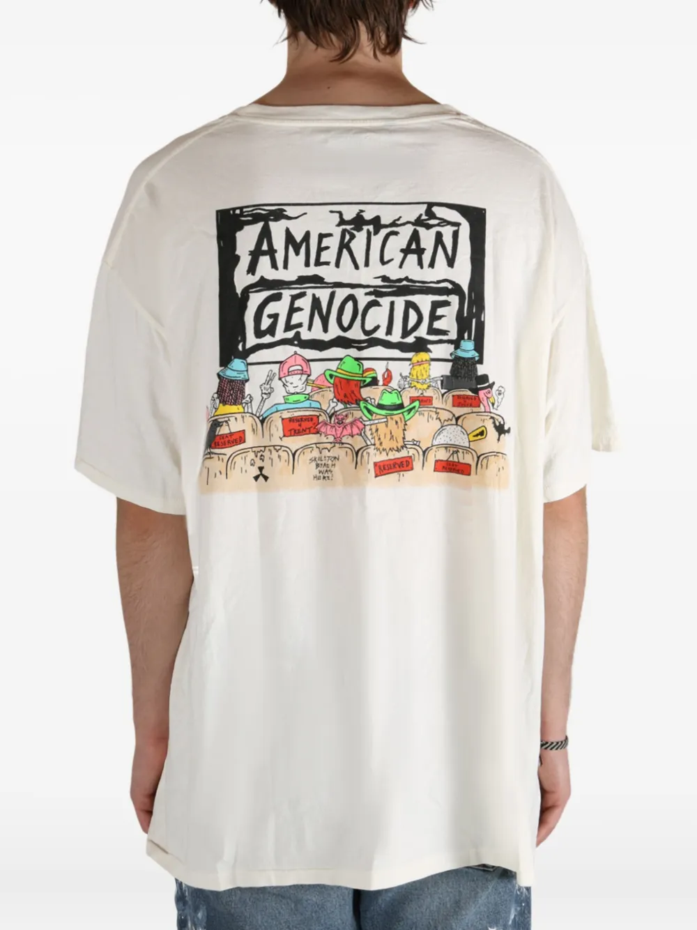 GALLERY DEPT. Skeleton Beach Theatre T-shirt Wit