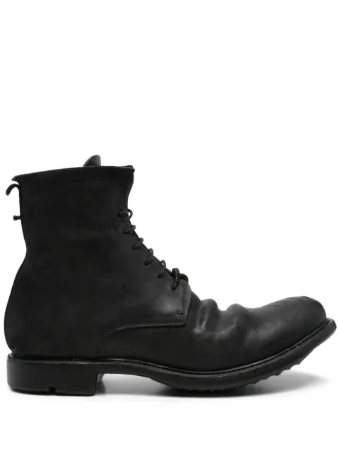 Layer Zero lace-up leather boots