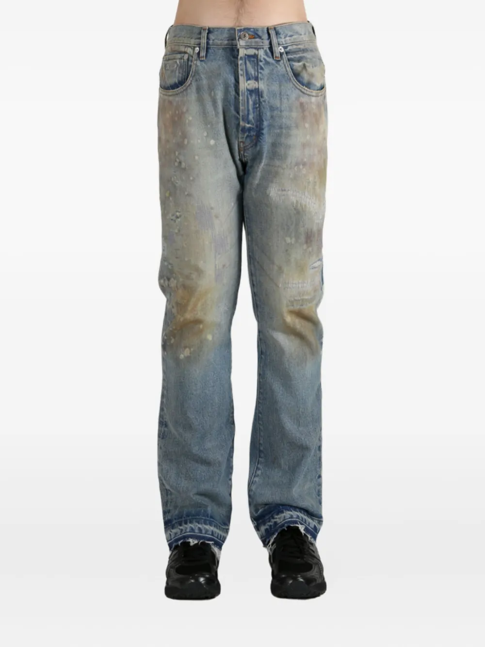 GALLERY DEPT. distressed frayed jeans | Regular & Straight-Leg Jeans | Image 2