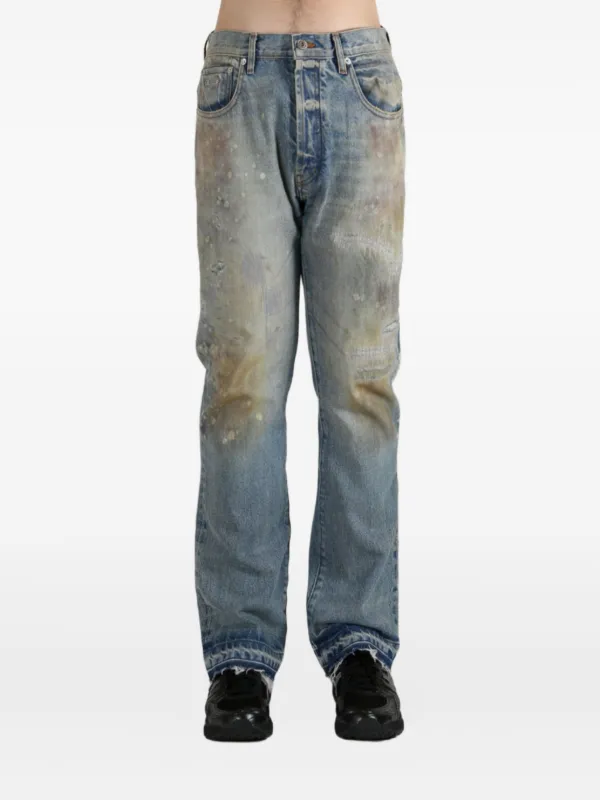 GALLERY DEPT. ダメージデニム 32 GALLERY DEPT. ダメージ ジーンズ | ブルー | FARFETCH JP