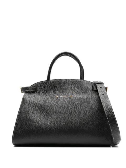 GIANNI CHIARINI Farah grained-leather top-handle tote bag