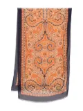 ETRO paisley-pattern scarf - Orange