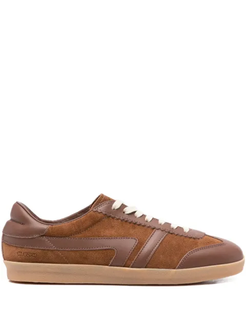 Closed suede panelled sneakers