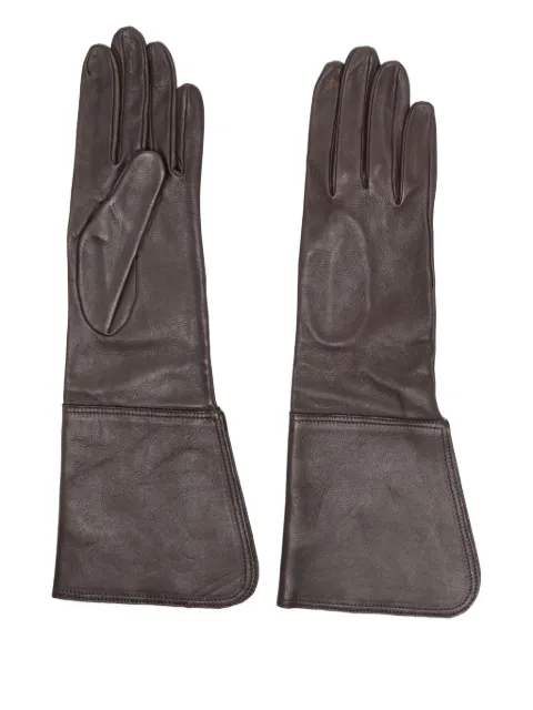 Manokhi leather long gloves