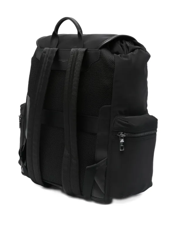 Mochila Chiarini Carteras Cartera Mochila Doble Cierre Cuero Croco