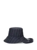 Borsalino Vitti striped-pattern hat - Blue