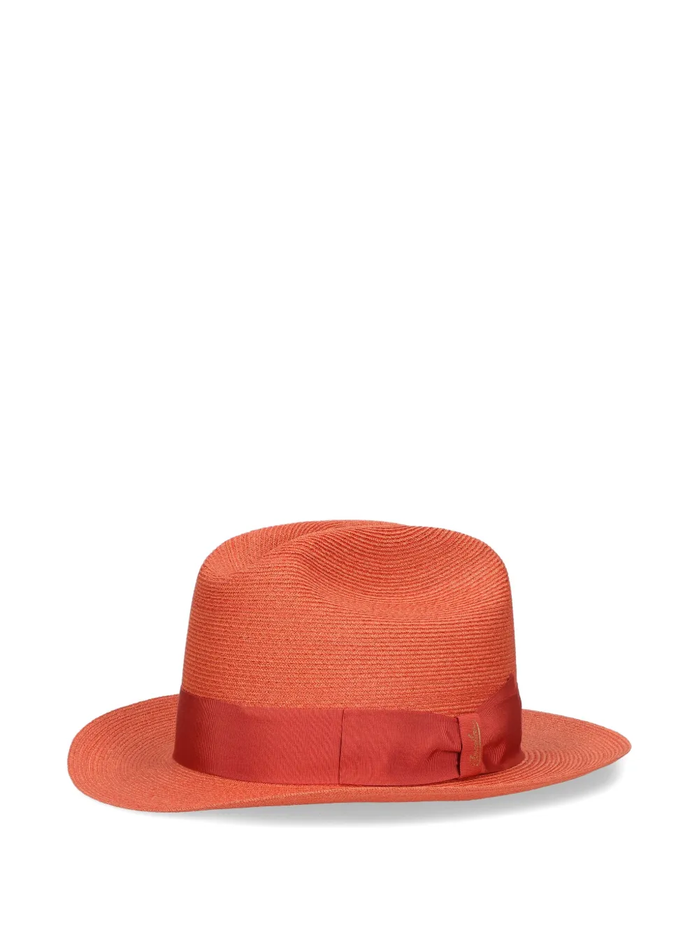 Borsalino Ennis hoed met lint Oranje