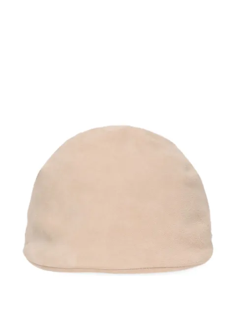 Borsalino suede flat cap