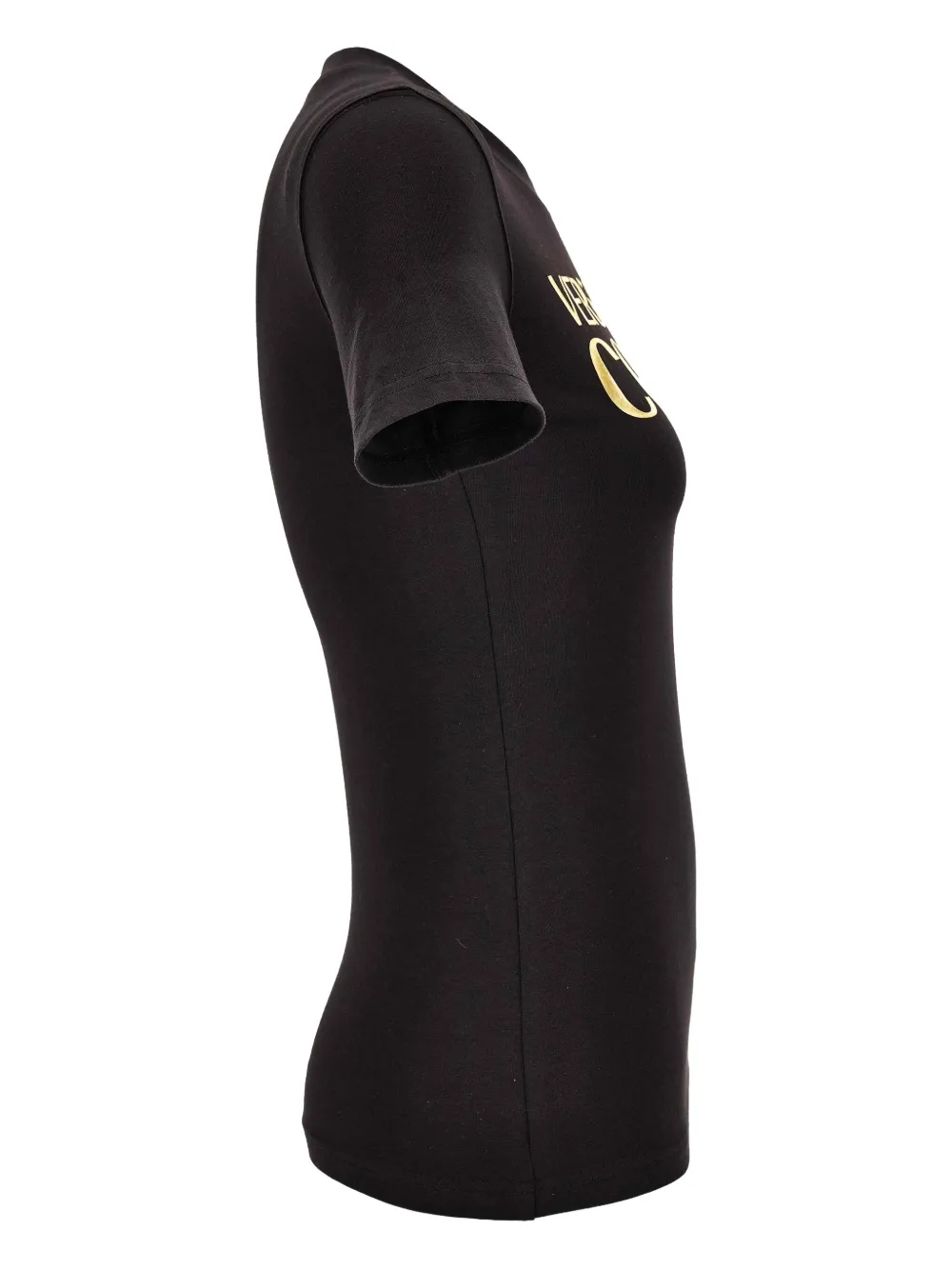 Versace Jeans Couture T-shirt met logoprint Zwart