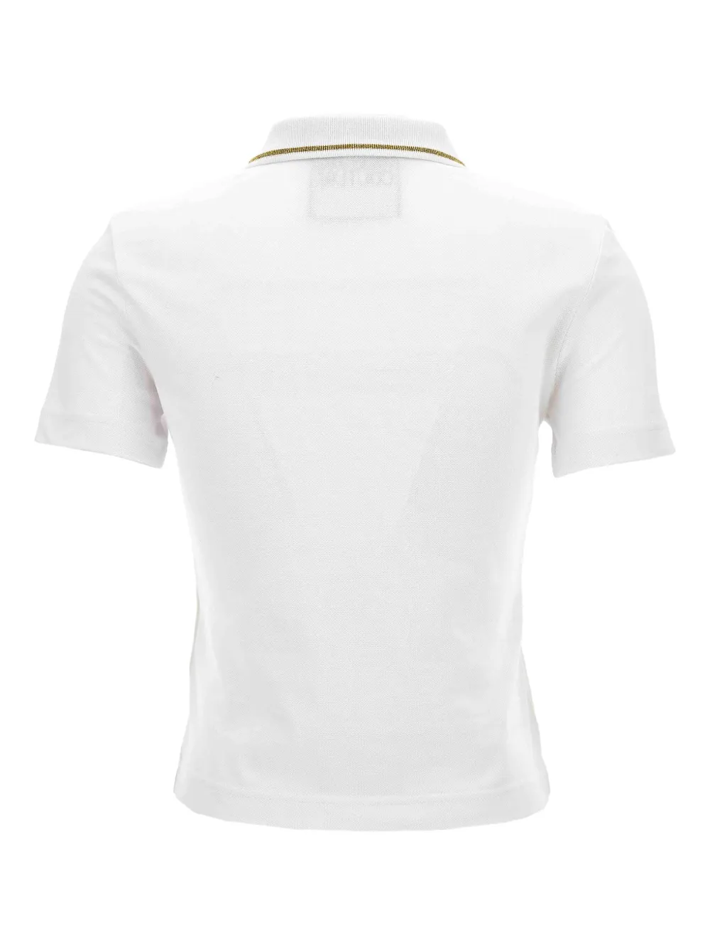 Versace Jeans Couture Poloshirt met geborduurd logo - Wit