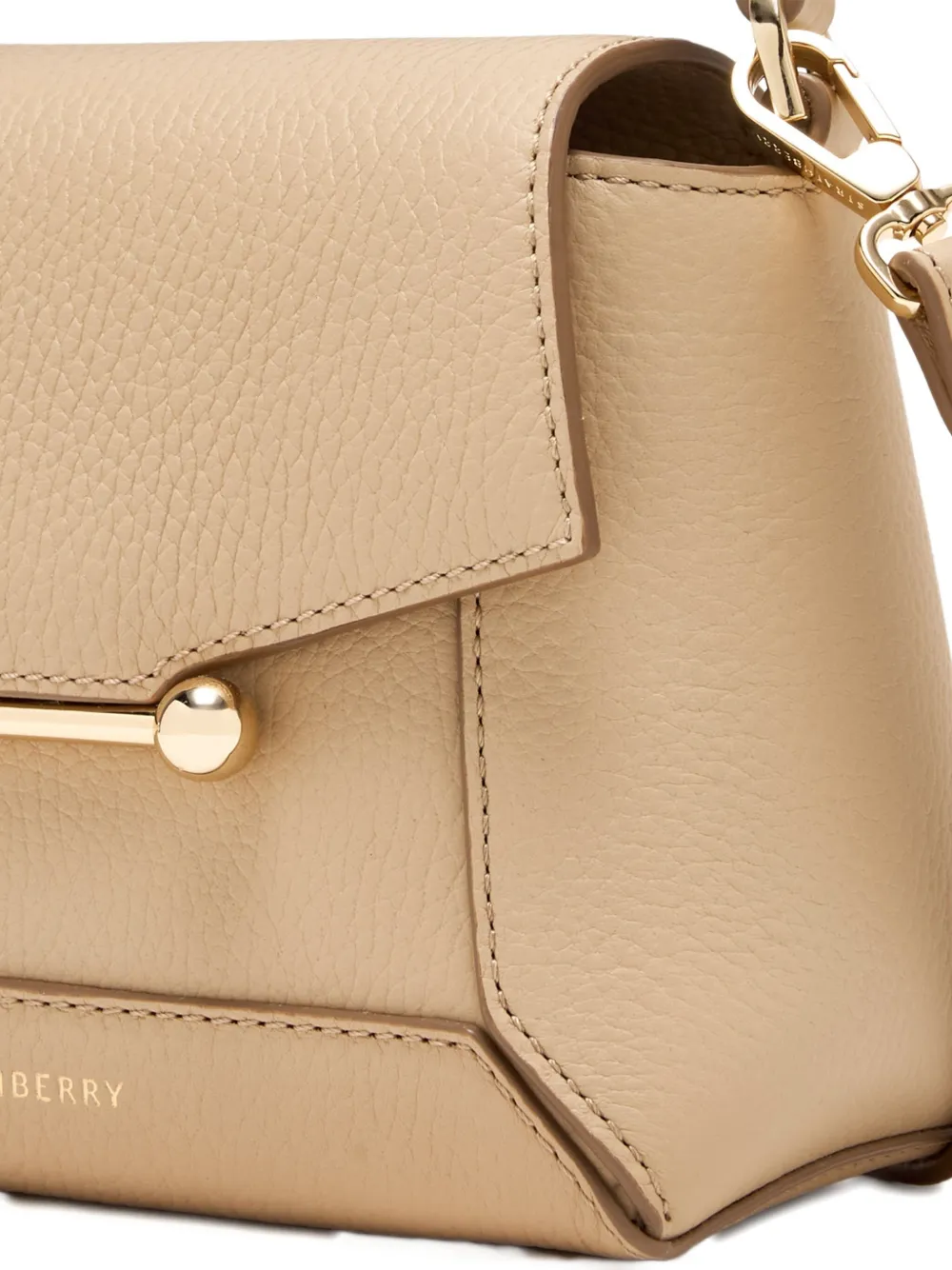 Strathberry Mini Mosaic Bar-top Handle Tote Bag In Neutral