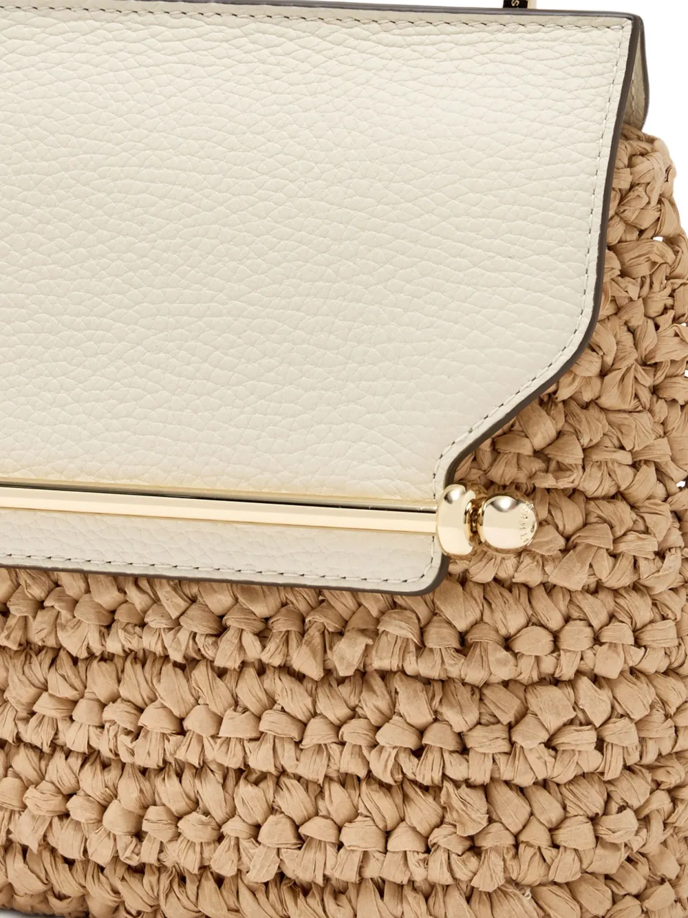 Strathberry Stylist Clutch Bag In Neutral