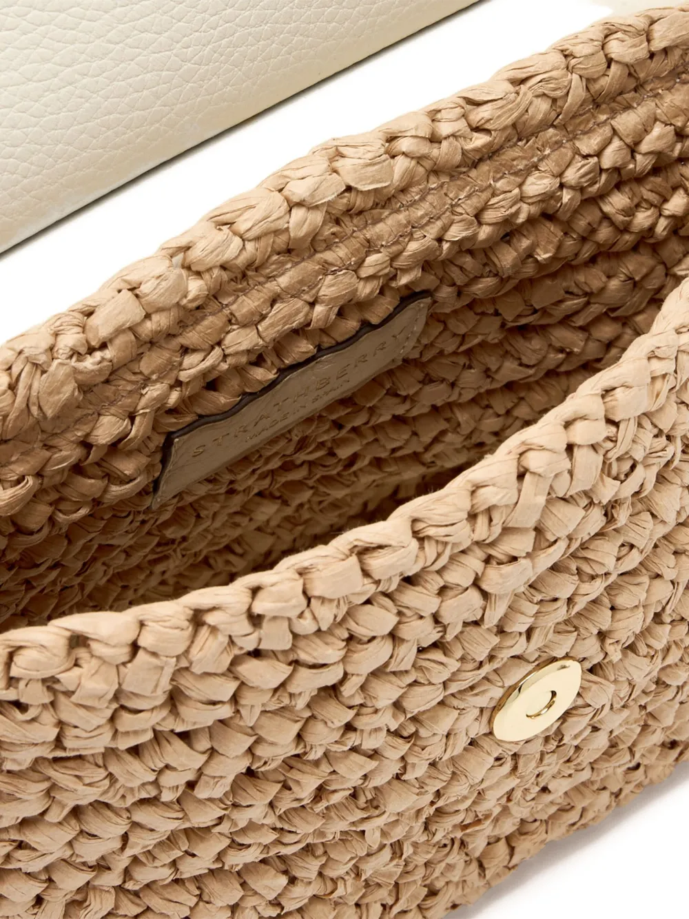 Strathberry Stylist Clutch Bag In Neutral