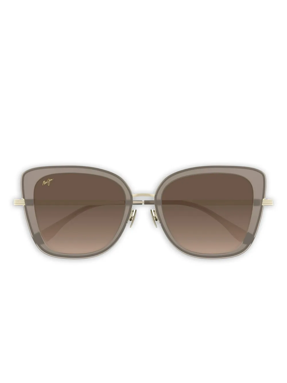 Maui Jim Violet Lake zonnebril met cat-eye montuur Bruin