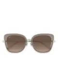 Maui Jim Violet Lake cat-eye sunglasses - Brown