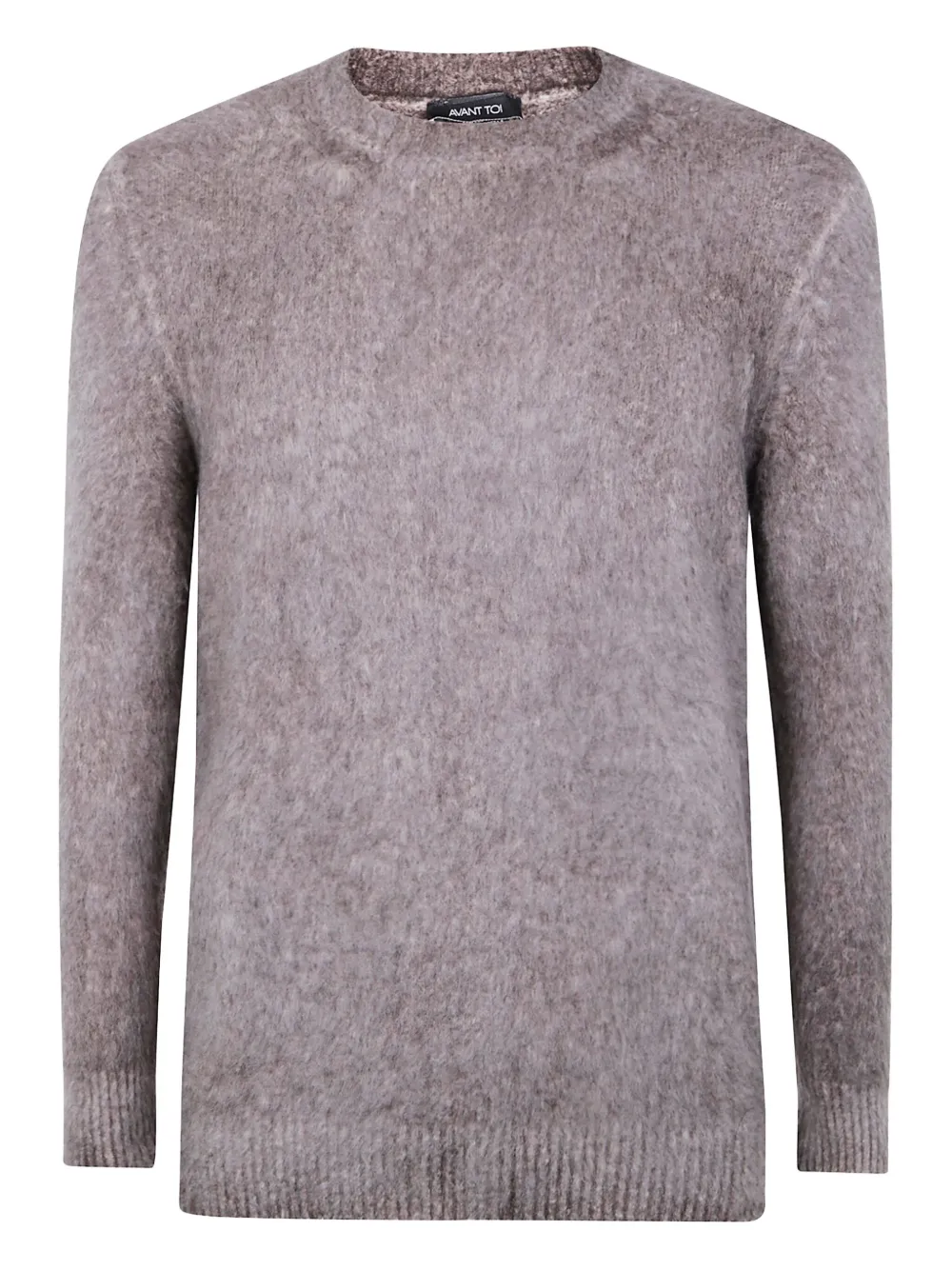 Avant Toi Trui met ronde hals Beige