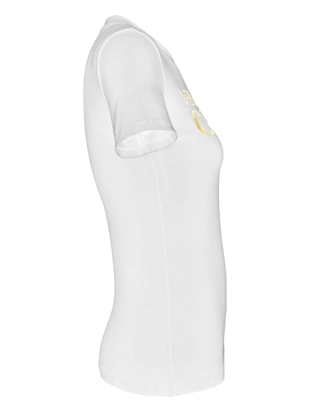 Versace Jeans Couture T-shirt met logoprint Wit