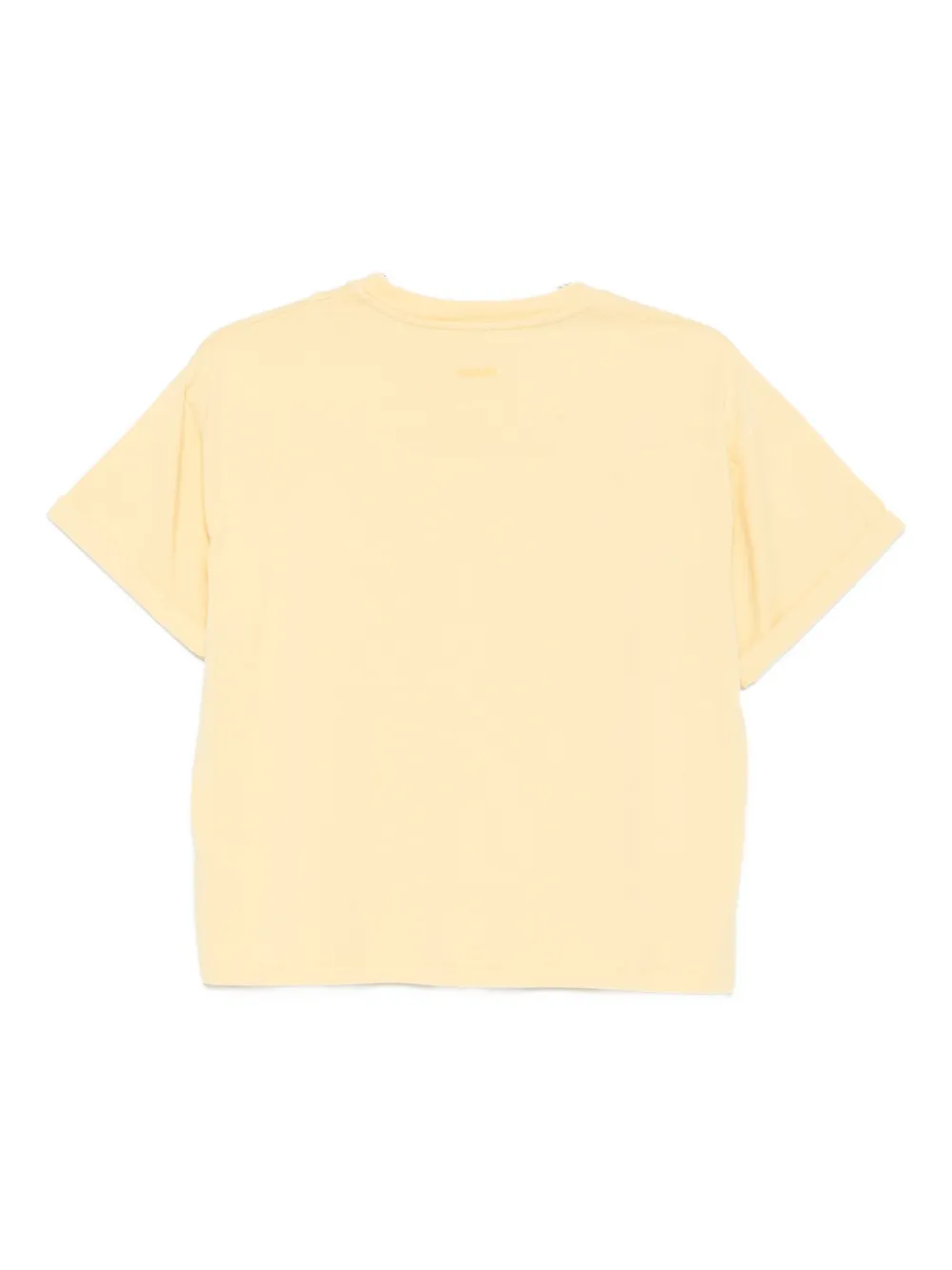 Ba&Sh Rosie T-shirt van biologisch katoen Geel