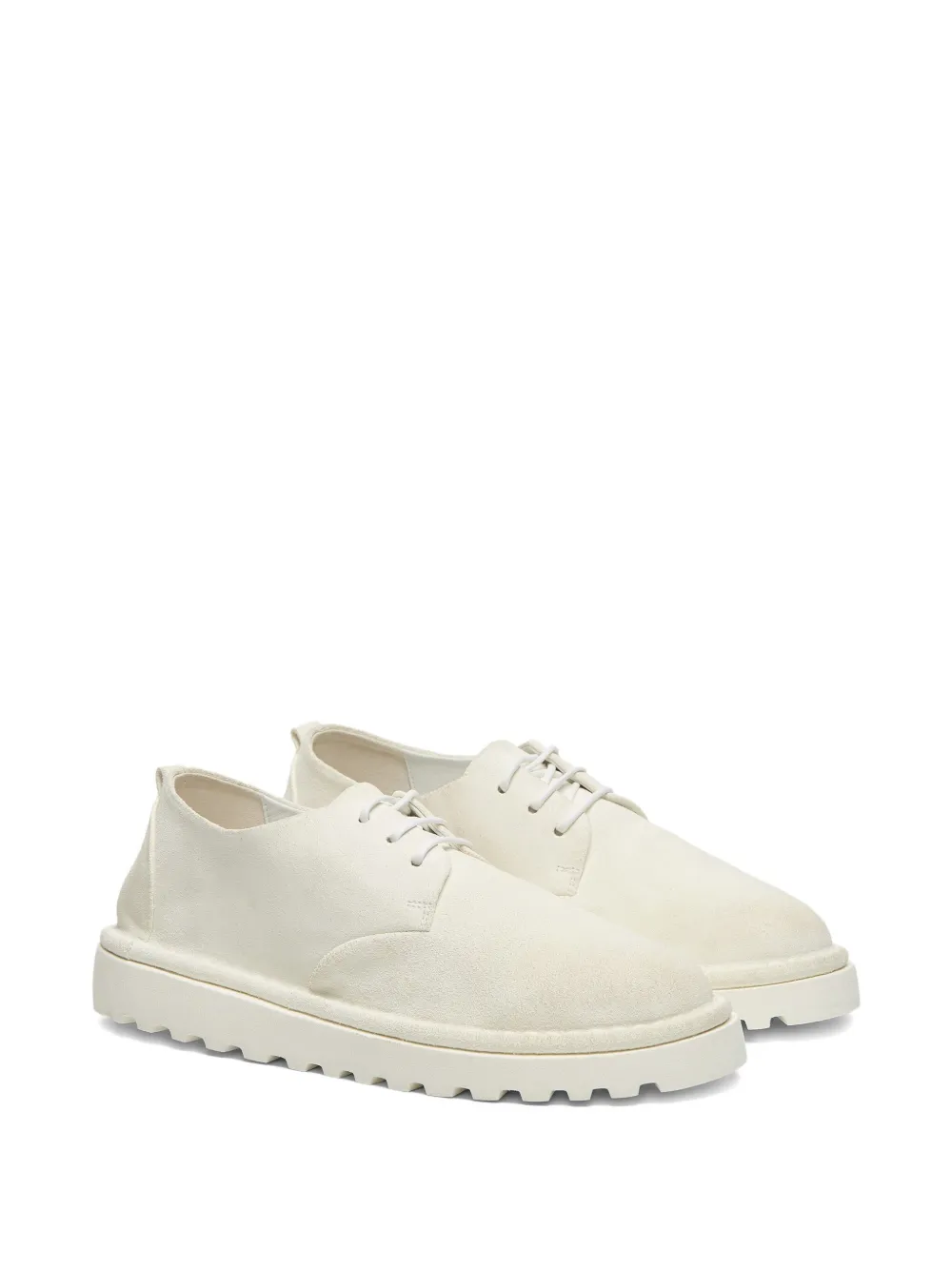 Marsèll lace-up platform Derby shoes White