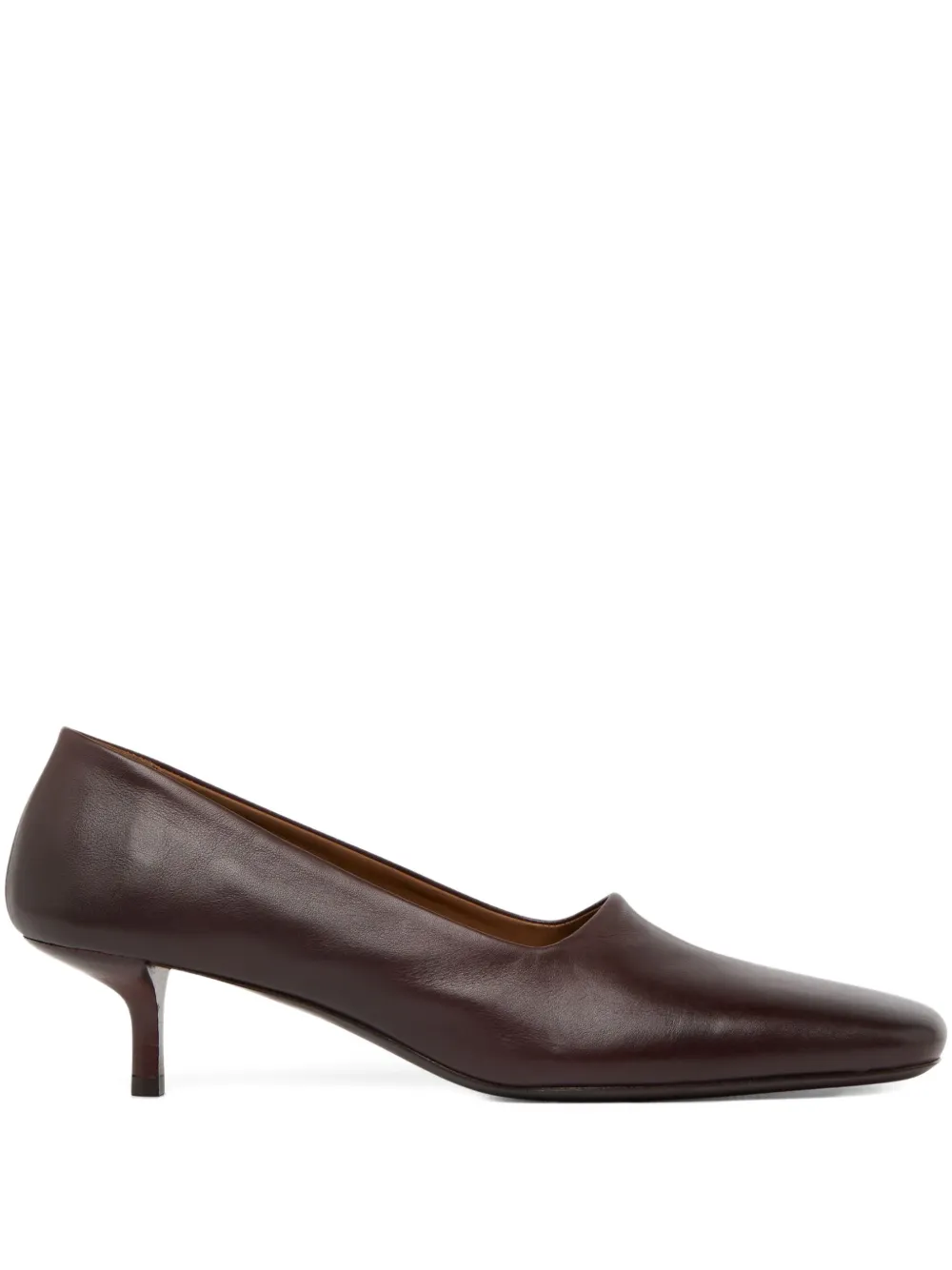 Marsèll kitten-heel square-toe pumps Brown