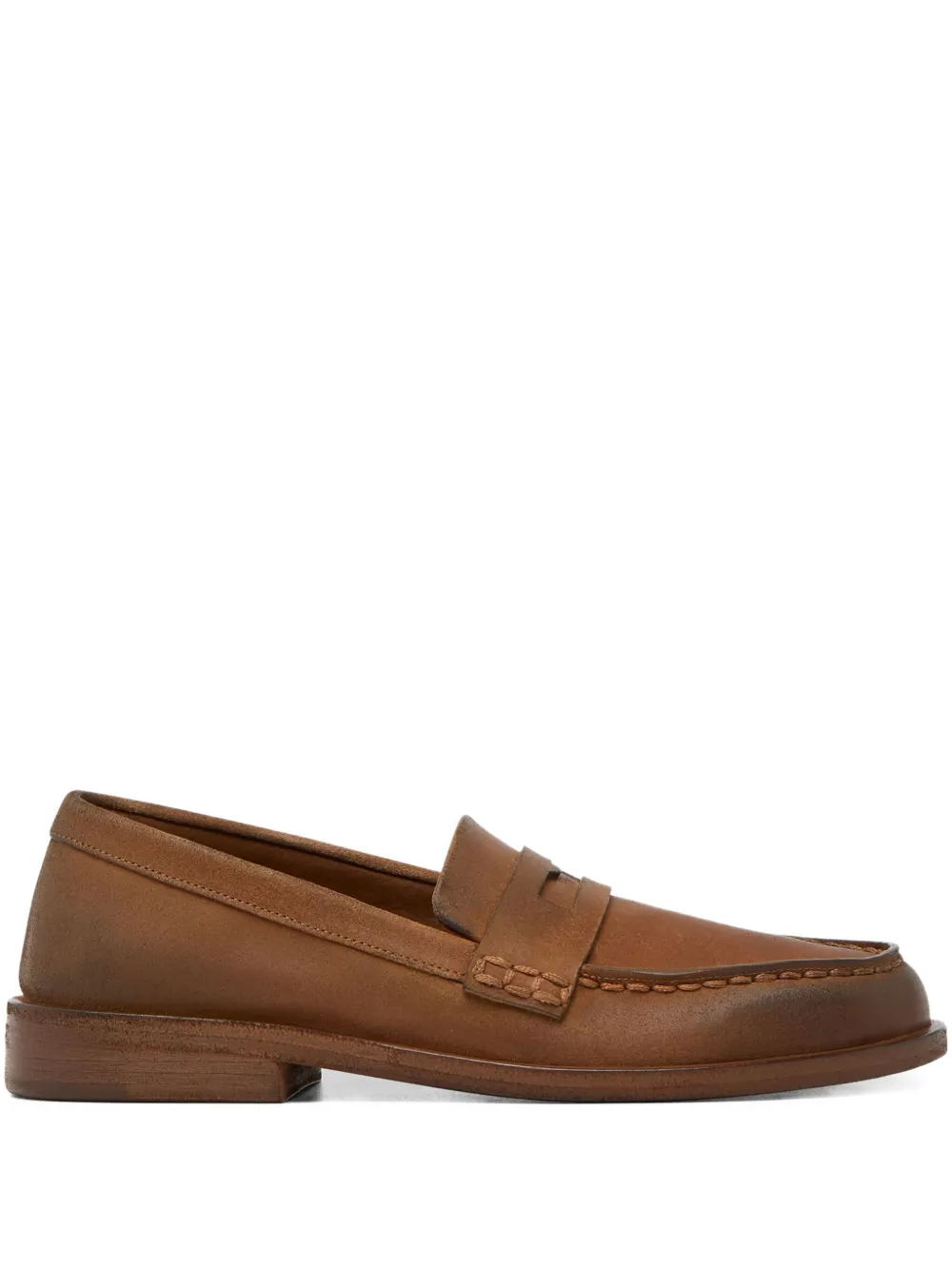 Marsèll Leren loafers Bruin