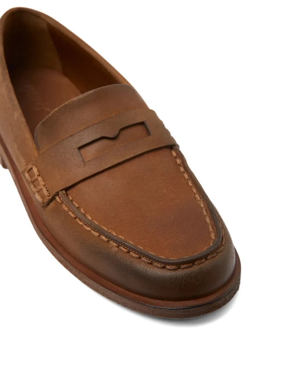 Marsèll Leren loafers Bruin