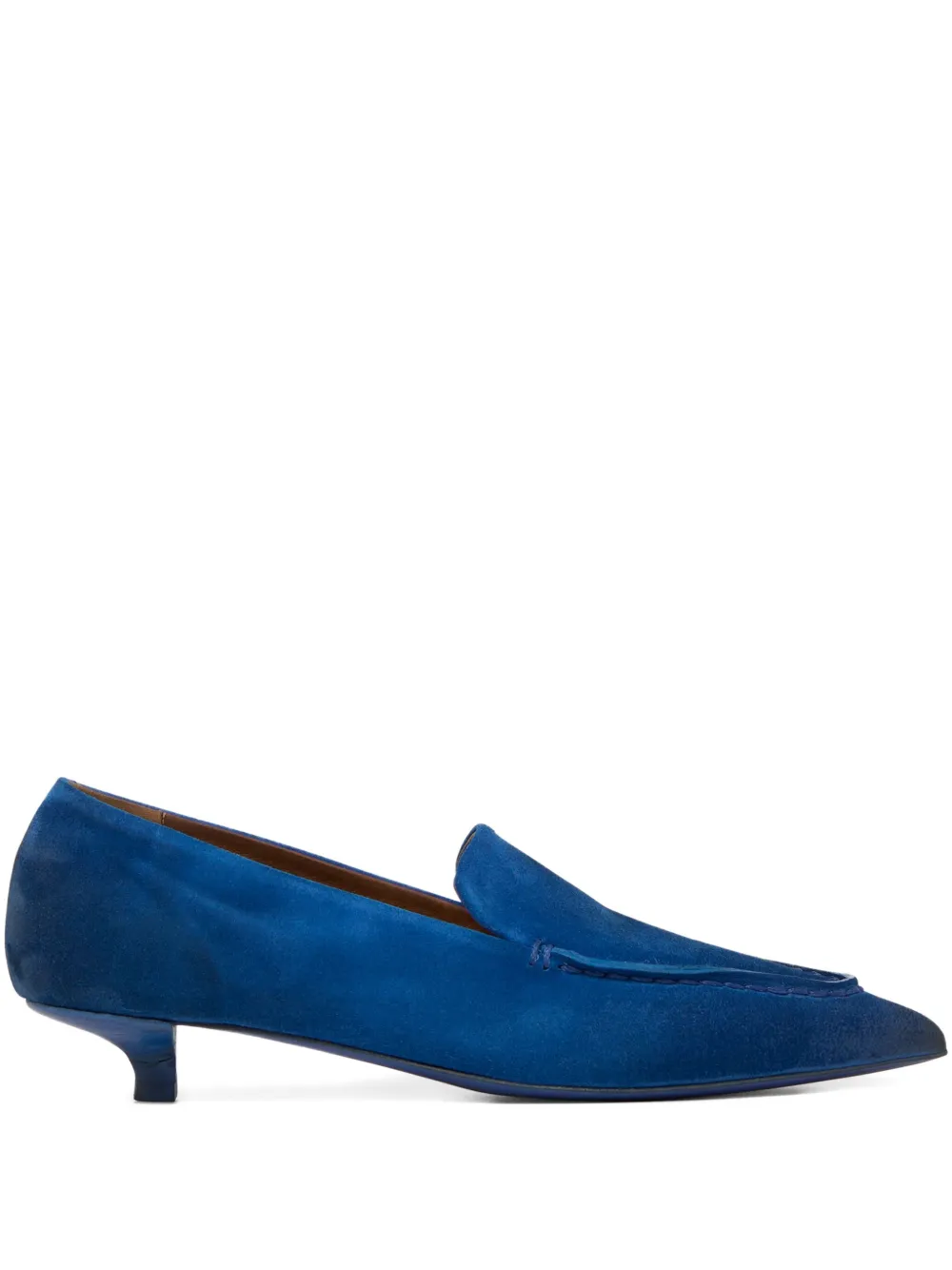 Marsèll pointed-toe suede pumps Blue
