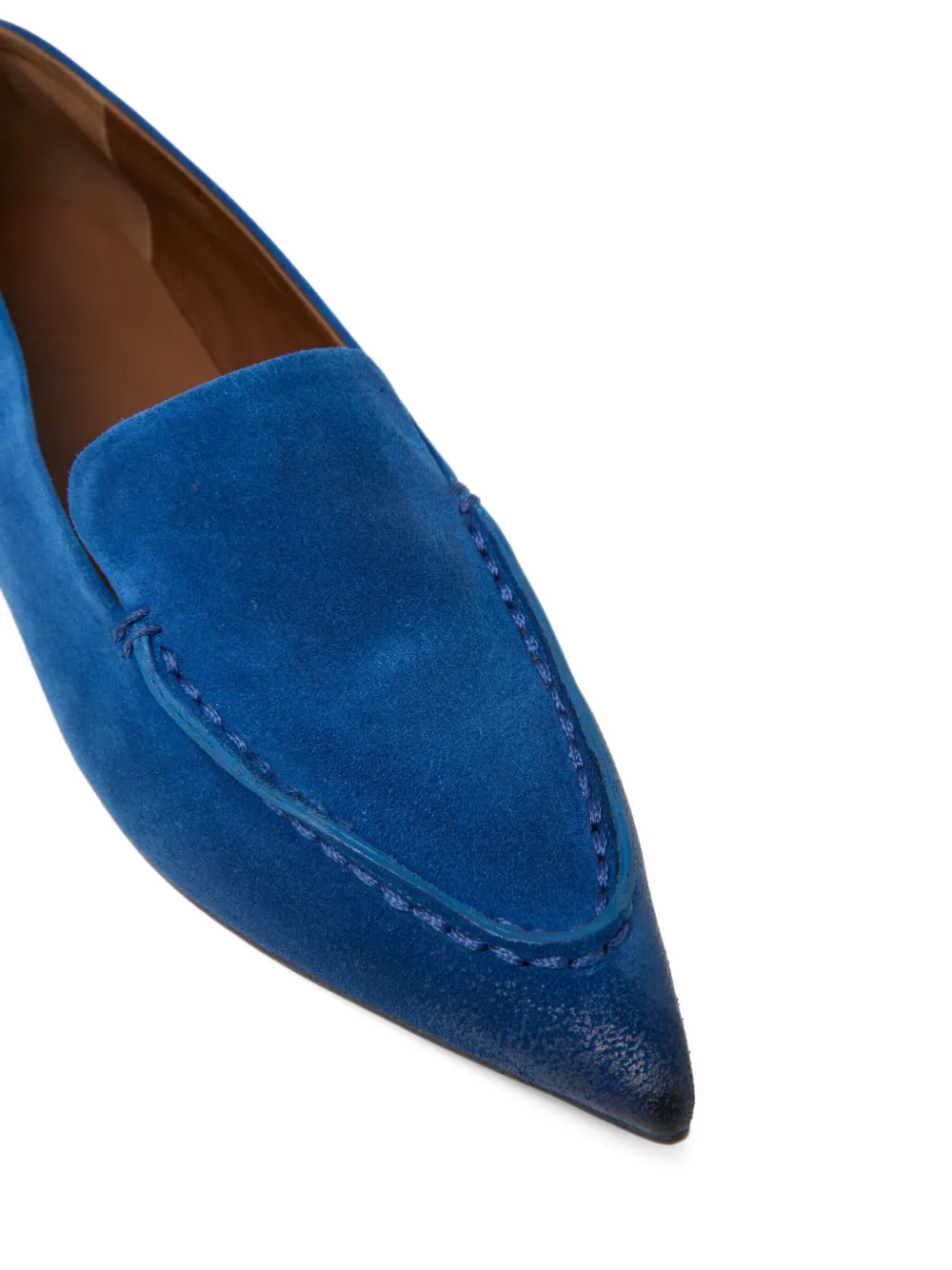 Marsèll pointed-toe suede pumps Blue