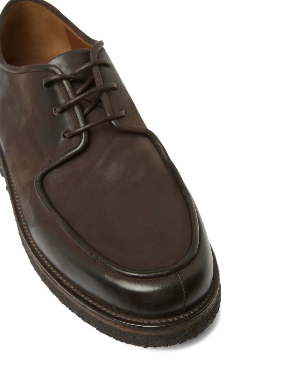 Marsèll leather derby shoes Brown