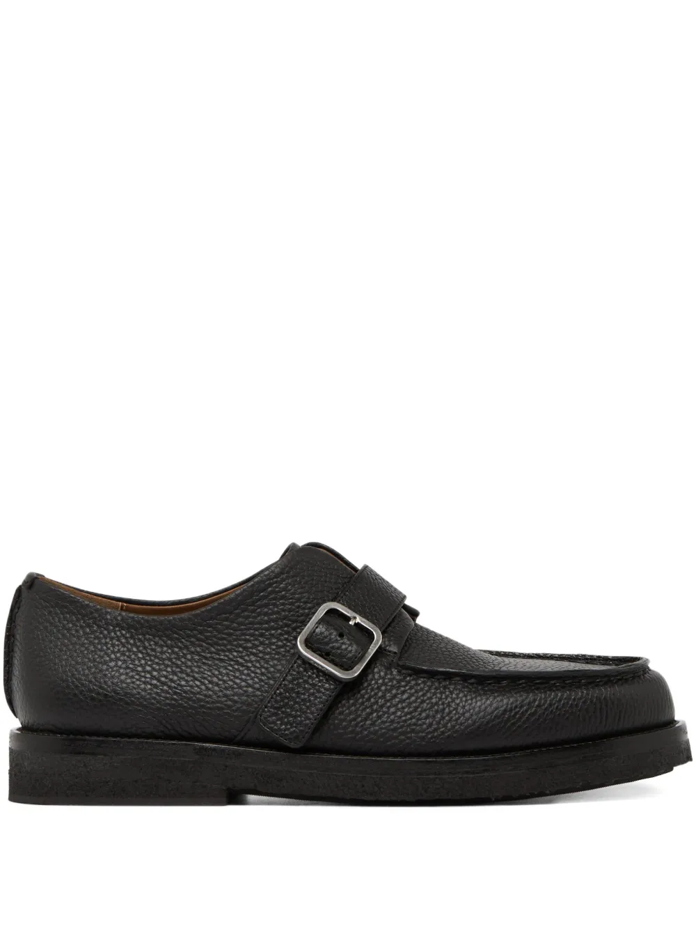 Marsèll Leren gespschoenen Zwart