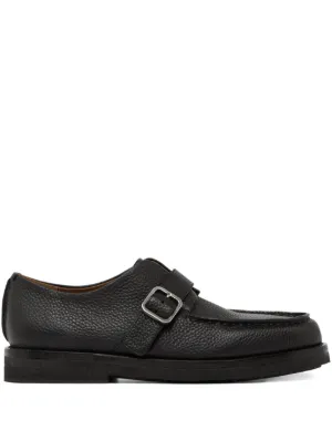 Prada モンクストラップ シューズ | ブラック | FARFETCH JP