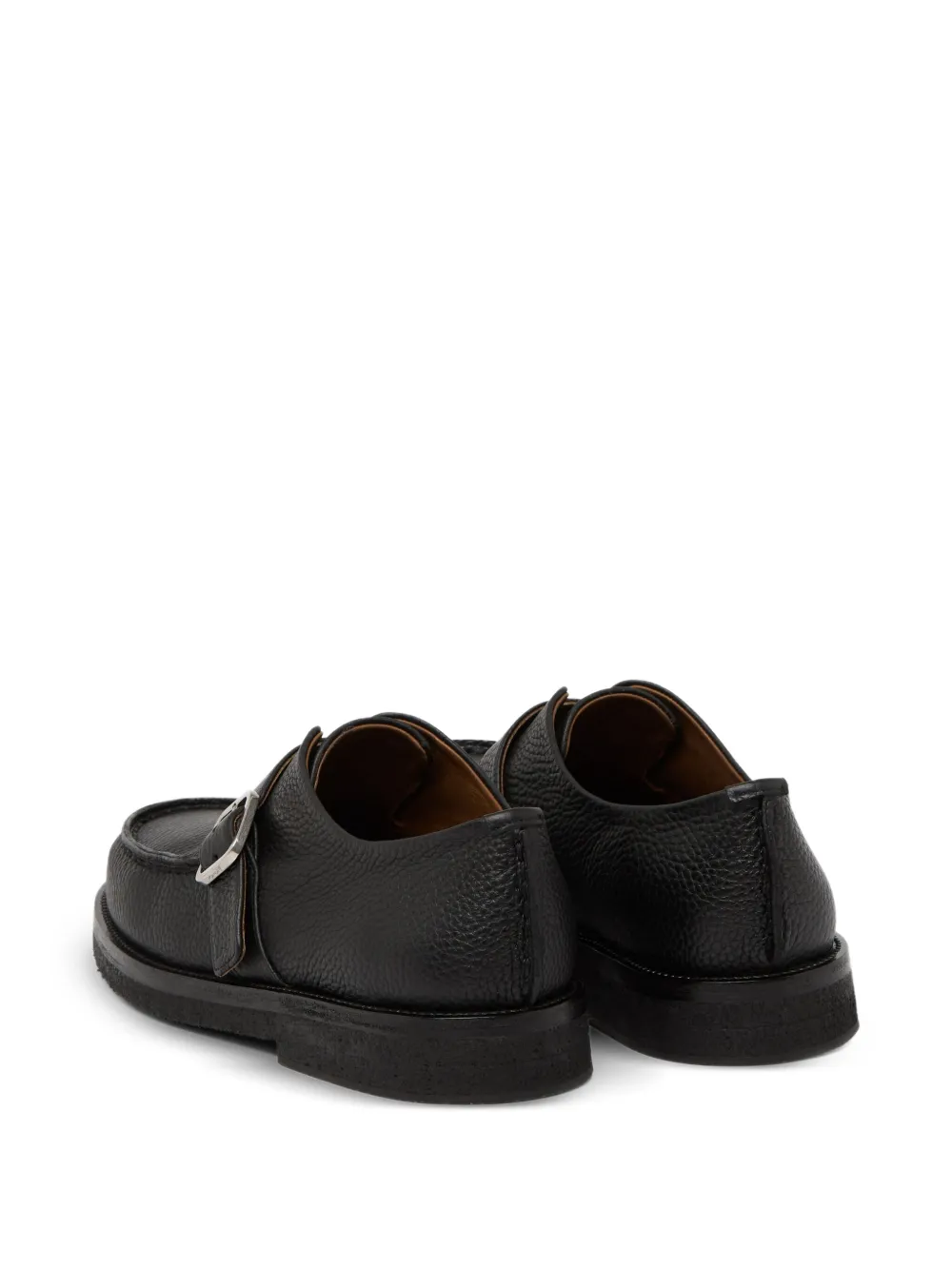 Marsèll Leren gespschoenen Zwart
