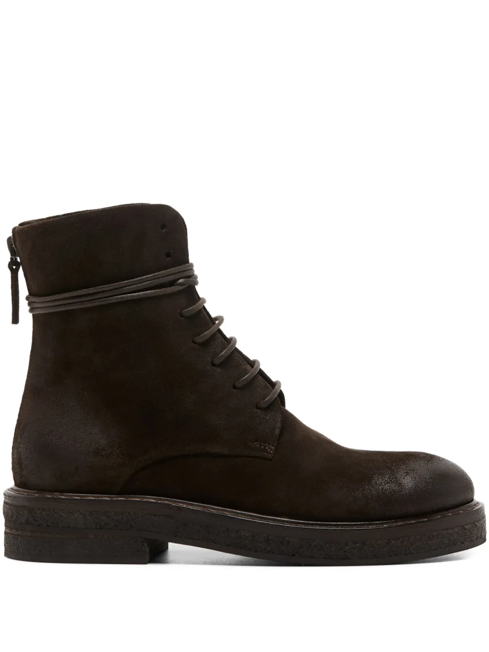 Marsèll Parrucca lace-up zip boots | Brown | Image 1