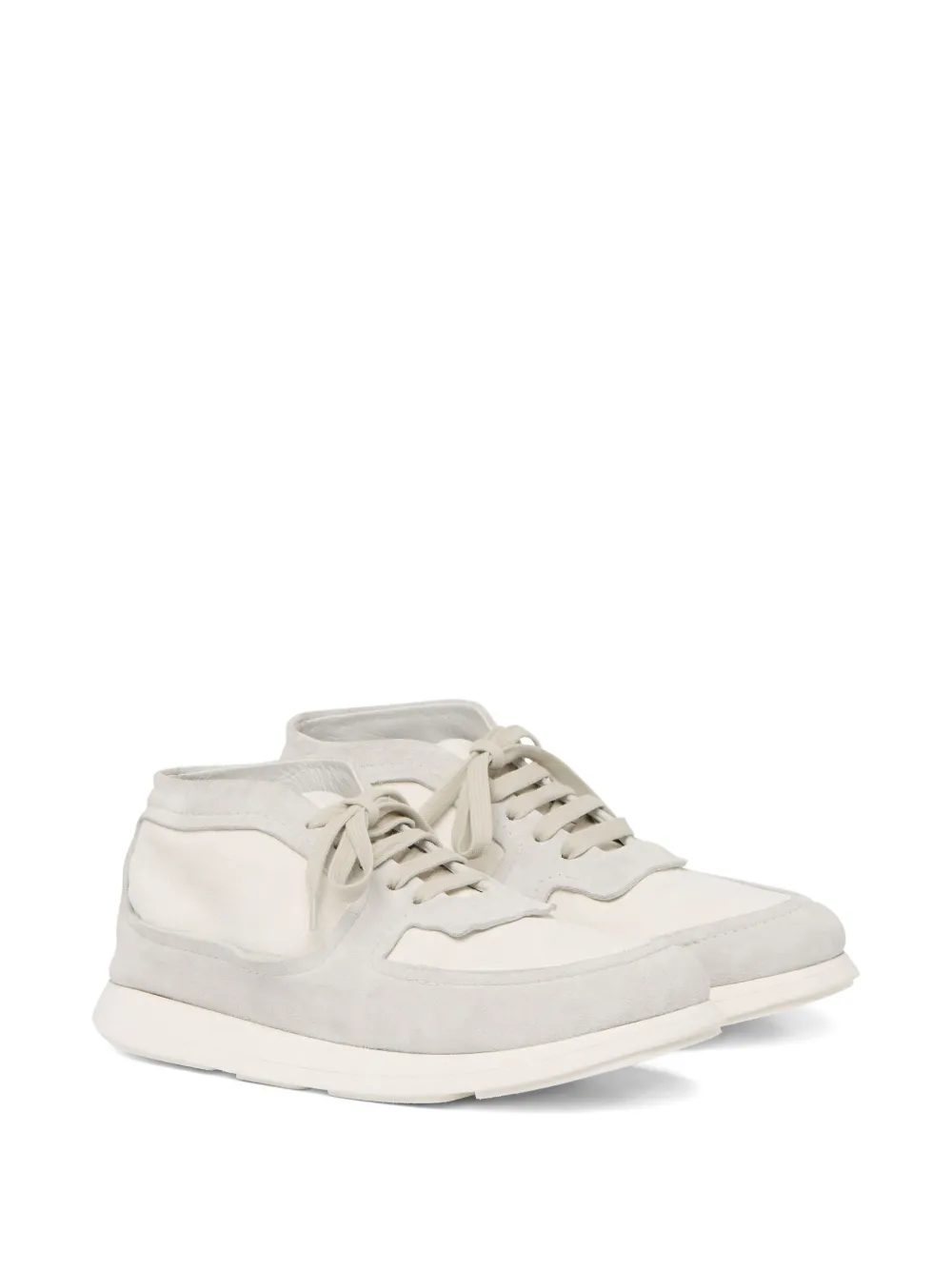Marsèll Suede Lace-up Sneakers In Animal Print