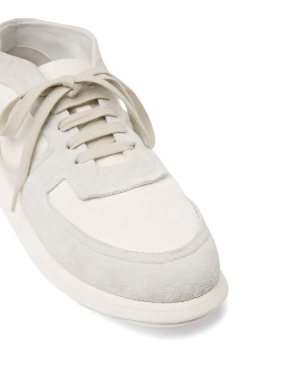 Marsèll Suede Lace-up Sneakers In Animal Print