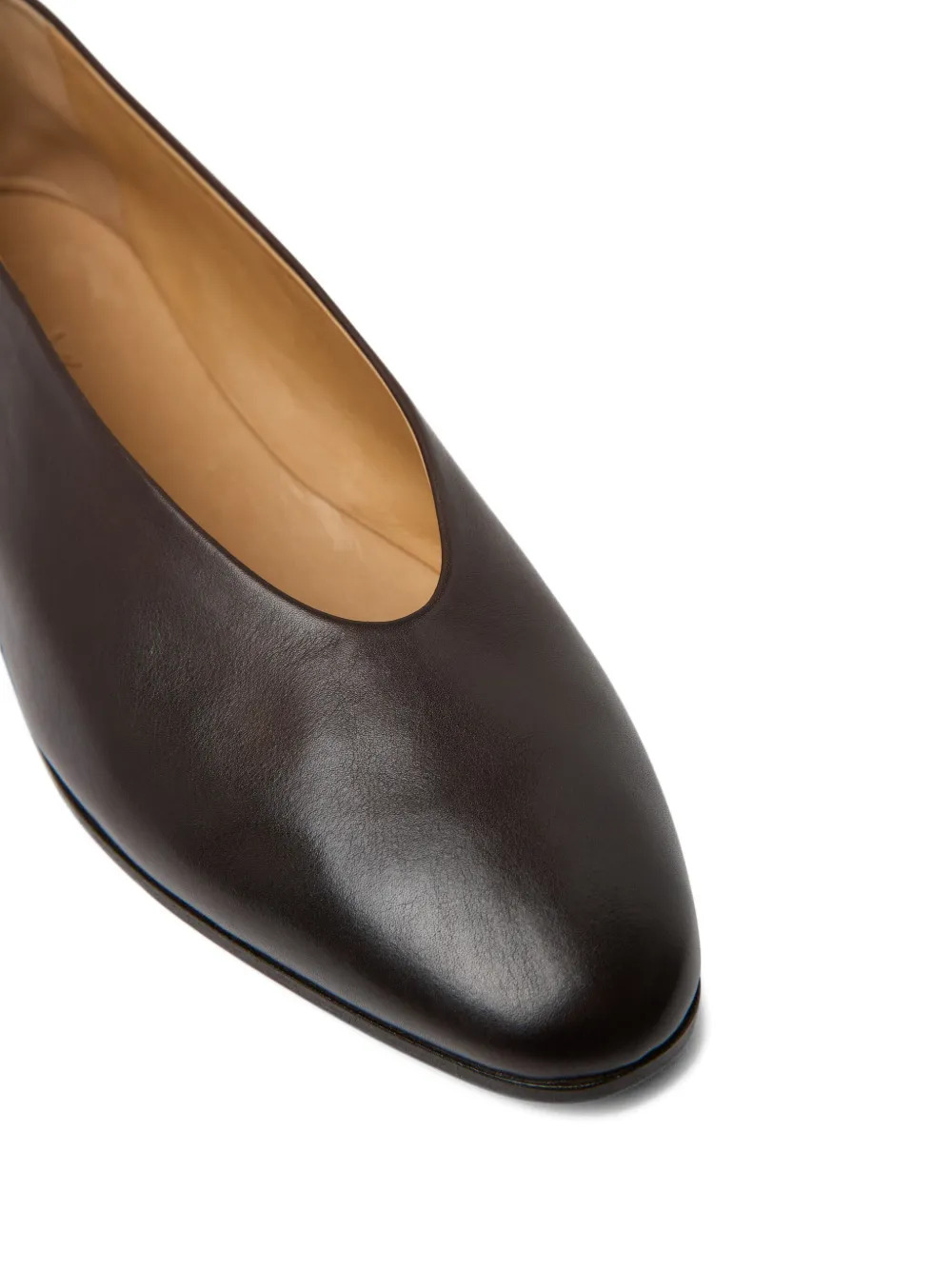 Marsèll leather ballet flats Brown